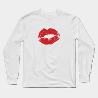 Red lips. Long Sleeve T-Shirt